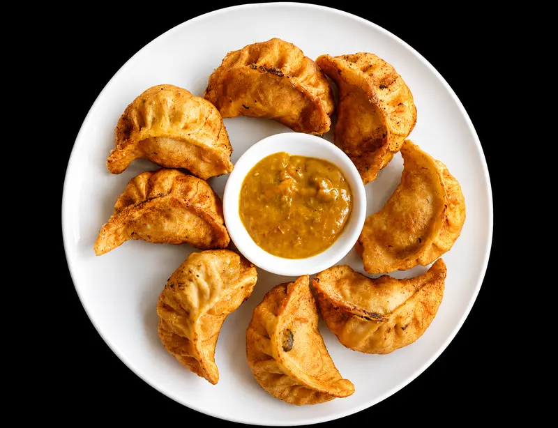 Fried Momo (Veg) — Momo & Nepali Specials at Hot 'N Spicy Restaurant & Bar, Fairfield, OH