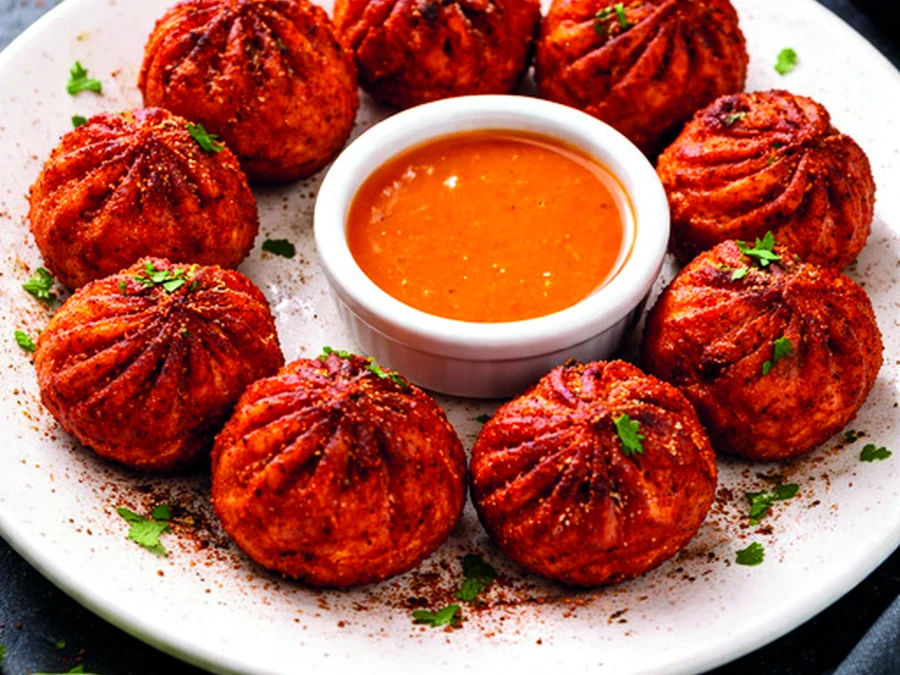 Combination Momo (Pork) — Momo & Nepali Specials at Hot 'N Spicy Restaurant & Bar, Fairfield, OH