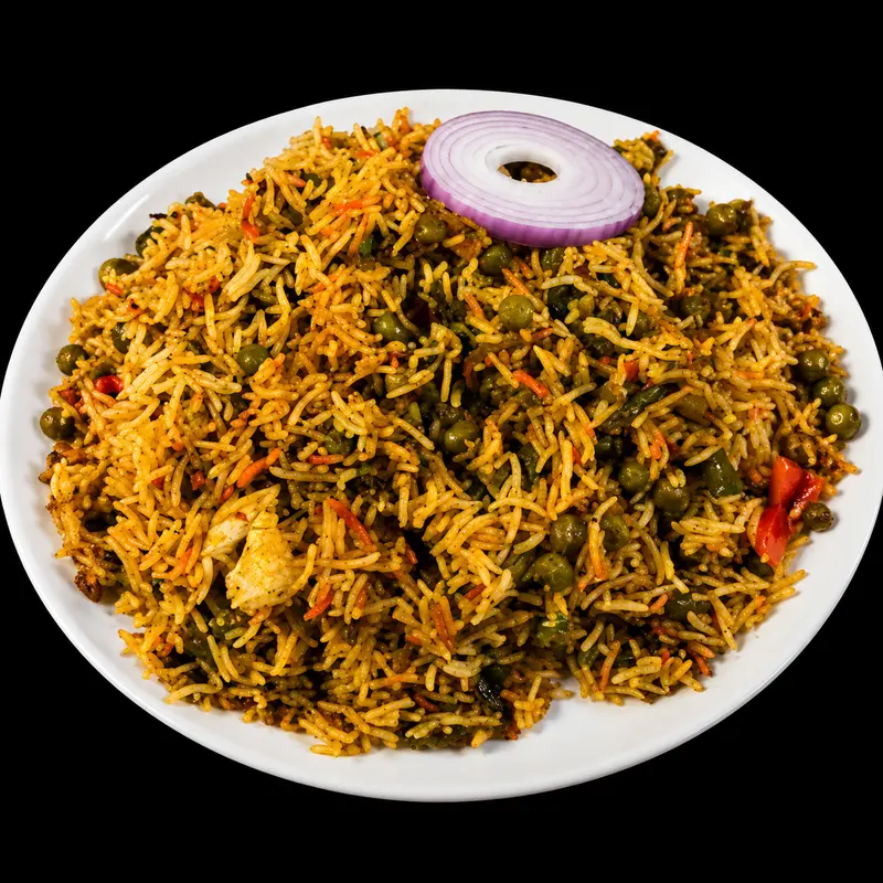Vegetable Biryani — Biryani at Hot 'N Spicy Restaurant & Bar, Fairfield, OH