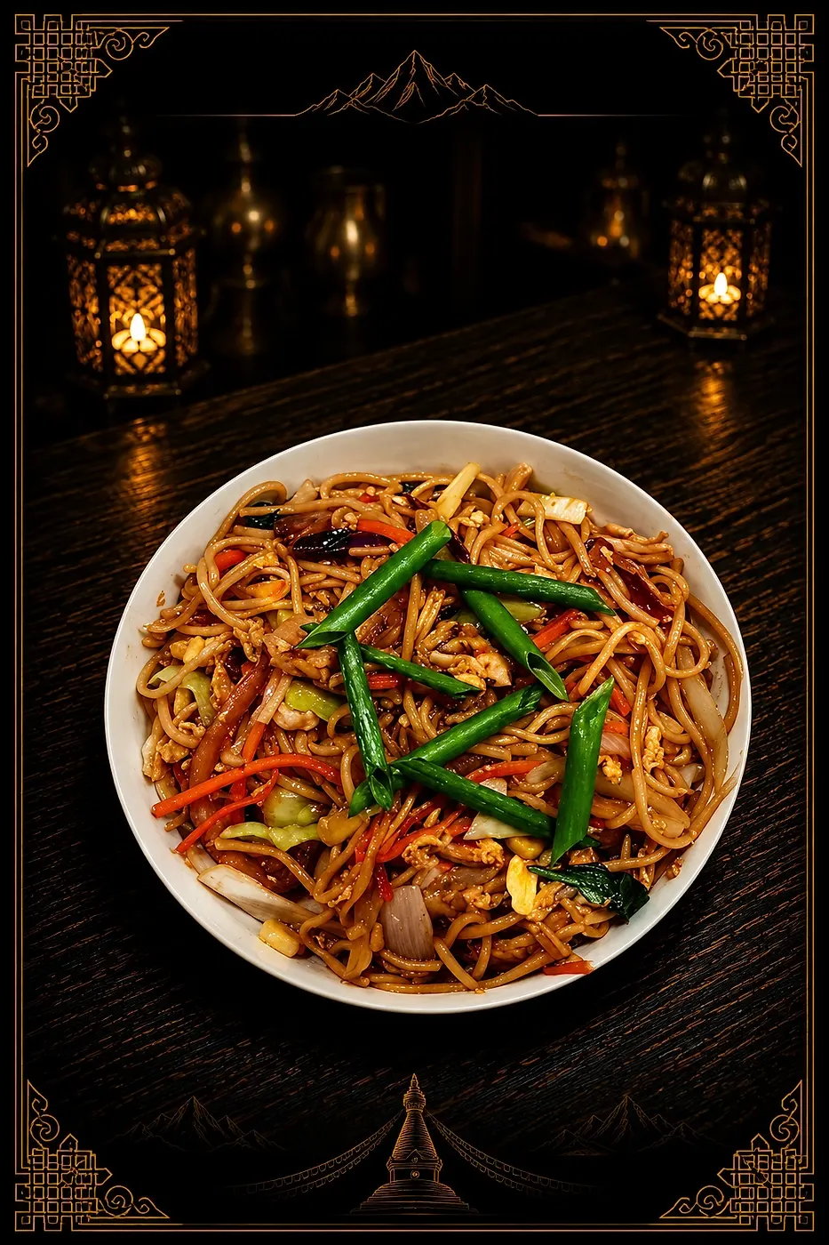 Chowmein (Veg) — Noodles at Hot 'N Spicy Restaurant & Bar, Fairfield, OH